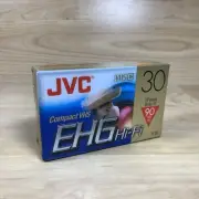 JVC Compact 90 min VHS EHG Hi-Fi VHS C Camcorder Cassette Tape TC-30 New Sealed