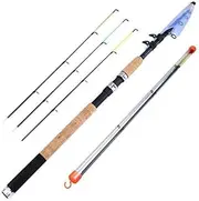 Feeder Fishing Rod Telescopic Spinning 6 Sections Travel Rod 10-12ft Fishing Rod Rotating Fishing Rod Carp Feeder 60-180g Pole Fish Tackle
