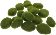 GAXIRE 1Bag Artificial Mossy Stone Model of Realistic Simulation Rocks for Garden Ornamentation Easy to Maintain and Clean for Landscaping and Micro Landscape
