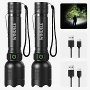 Rechargeable Flashlights High Lumens,Super Bright LED Small Powerful Tactical...