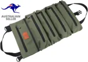 Tool Roll up Bag,Portable Canvas Bag,Multi-Purpose Back Seat Organizer and Hangi