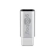 Goobay USB-C male to USB 2.0 Micro Female (Type B) Adapter -Silver