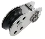 30x 25mm Pulley Block with Removable Pin Stainless Steel Nylon Sheave