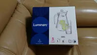 在飛比找Yahoo!奇摩拍賣優惠-樂美雅Luminarc玻璃冷水杯壺組_1壺4杯(ARC-P1
