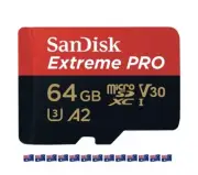 64GB SanDisk Extreme Pro Micro SD SDXC Memory Card Action Camera GoPro A2 170MBs