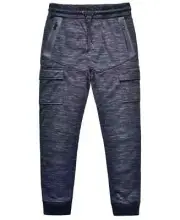 Ring of Fire Big Boys Griffin Cargo Fleece Joggers Black Storm Size XL 18-20