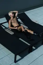 [K002] Handsome Man Cute Male Model Showing Off Body Physique Art Photography