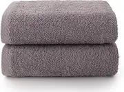 Set of 2 Toallas Manos (50 x 100) Grey
