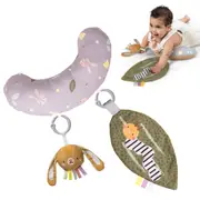 Taf Toys Tummy Time Pillo and Rattle Soft Bunny Toy Babies/Infants 0m+