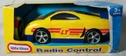 Little Tikes Radio Control Yellow RC LT Racing Car Working F/R Lights NEW SEALED