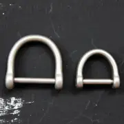 Outdoor EDC TC4 Titanium Ti Key Hang Buckle Backpack Connector Pendant Tool Gift