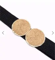 Taking Shape Belt Plus Size 20/24 Black Elastic