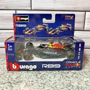 2024 Bburago Formula 1 F1 Sergio Perez Max Verstappen RB19 DIECAST 1/43 Red Bull