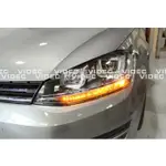 巨城汽車精品 福斯 GOLF 7 七代 GTI 樣式 大燈 總成 DRL LED 日行燈