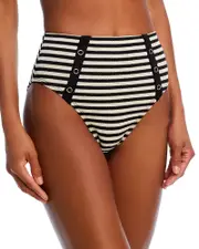 Robin Piccone Jules High Waist Bikini Bottoms XS
