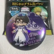 Daiso Durarara!! 2 Big Hologram Button Badge Shinra Kishitani Japan Anime
