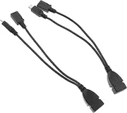 CONGARTENO Micro USB to USB-a OTG Adapter 2 Pack Adapter for Phone Laptop No Driver Needed