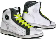 Stylmartin Sector Motorcycle Shoes, black-white, Size 41 for Men Black White