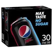 Pepsi Max Soft Drink Cube 375m x 30