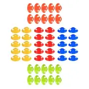 50 Pieces Soccer Disc Cones Agility Soccer Training