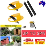 Reusable Mouse Trap N Flip Slide Bucket Lid Mouse Rat Trap Ladder Humane Catcher
