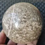 2.31LB Beautiful Natural Polished Ocean jasper crystal sphere specimen #867