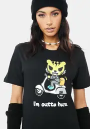 [Tokidoki] Outta Here Gudetama Graphic Tee