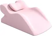 FashionCha Face Down Pillow Wedge Pillow Memory Foam Firm Support for Office Lounging Women, Light Pink