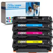 4 Pack HP 416X Toner With New Chip Compatible W2040X-W2043X 1BK+1C+1M+1Y