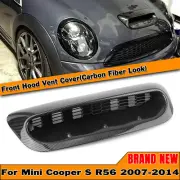 For Mini Cooper S R56 2007-2014 2009 Front Air Hood Bonnet Scoop Vent Kit