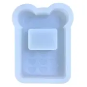 Diy Epoxy Little Bear Phone Quicksand Mold Drop Silicone Homemade Mold