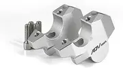 Handlebar Risers Motorcycle Handlebar Riser Drag Handle Bar Clamp Extend for ho&nd&a XADV 750 ADV150 ADV160 ADV350 2017(Silver - ADV 150)