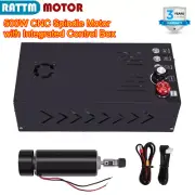 500W Spindle Integrated CNC Router Control Box Power Laser Switch Offline Port