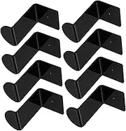 8Pcs Wall Mounted Hat Rack Holder for Cowboy Hats and Baseball Caps Hat Hanger for Home Organization Easy to Install Wall Hooks for Versatile Storage