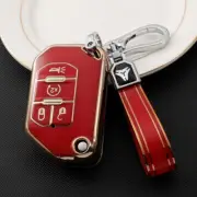 2024 for Jeep Wrangler Grand Liberty Car Remote Key Fob Cover Case Keychain TPU