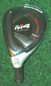 New TaylorMade M4 Tour Issue Rescue 4- Hybrid 22* Head Only Left Handed