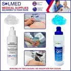 4 X BLUE ULTRASOUND GEL EEG EMG ECG TENS GEL 250mL COUPLING CONDUCTIVE GEL
