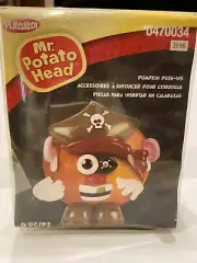 NEW Playskool MR. POTATO HEAD PUMPKIN PUSH-INS Halloween PIRATE 9 Pcs