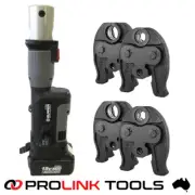 Zupper PZ-1930 C Battery Press Tool Kit Plumbing - Ezi pex, Tradepex, Forza Pex
