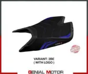 Seat saddle cover Nashua sp color ultragrip BE+logo T.I. Aprilia TuonoV4 F 21>23