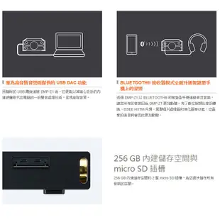 福利品 SONY DMP-Z1 Walkman 256GB 數位隨身聽