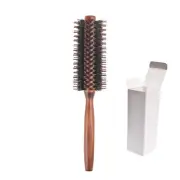 Roll Brush, Blow Brush, Pig Hair Curl Brush, Men's, Women's, Blow Hair Brush, Na