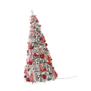 5ft Popup Christmas Tree Folded Creative for Party Favors Office Living Room