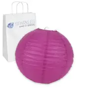 12 pcs 6" inch Chinese Paper Lantern - Fuchsia - Wedding Party Event rz