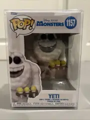 Funko Pop! Monsters Inc: Yeti (#1157) - Mint w/ Protector