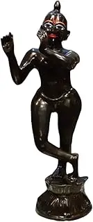 Ashtadhatu-Brass Shri Krishna Black Idol (6 Inch Height)