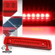Chrome Housing Red Lens Rear LED Third[3rd]Brake Light for 06-10 Jeep Commander