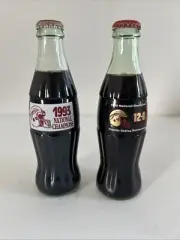 Unopened COKE Bottle 1999 And 1993 FSU SEMINOLES NATIONAL CHAMPION Coca Cola