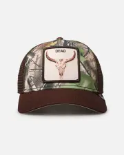 [Goorin Bros] Goorin Bros Six Feet Under Trucker Snapback Real Tree Camo - Size ONE ONE Real Tree Camo
