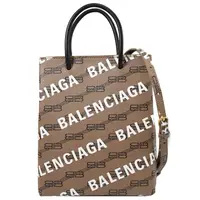 在飛比找PChome24h購物優惠-BALENCIAGA 巴黎世家 693805 新版LOGO印